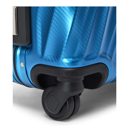 TUMI 19 Degree Aluminum Continental Carry-On texture horizon blue
