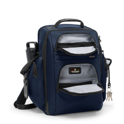 TUMI Alpha Tumi Brief Pack navy