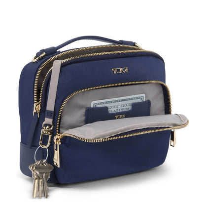 TUMI Voyageur Teghan Crossbody indigo/light gold