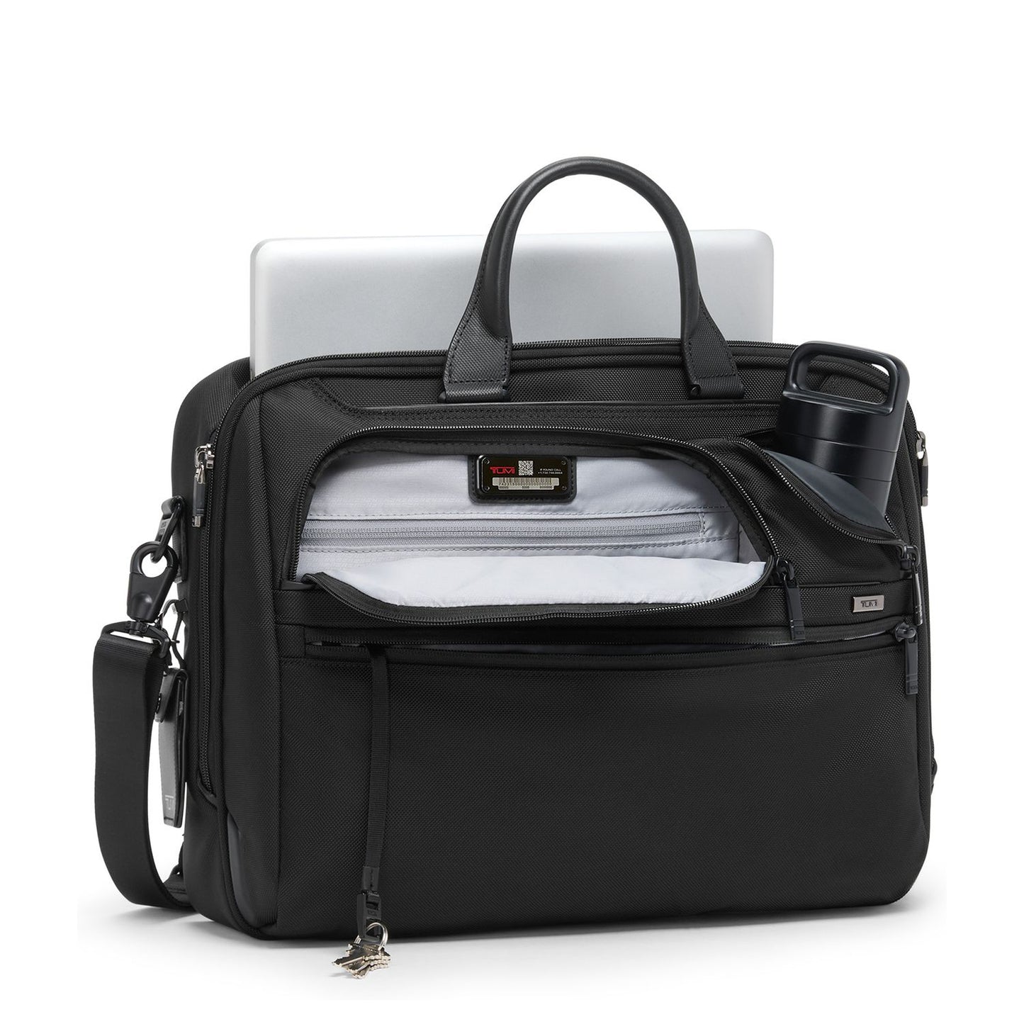 TUMI Alpha Large 17" Briefcase black