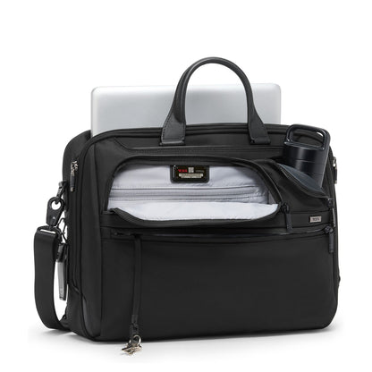 TUMI Alpha Large 17" Briefcase black
