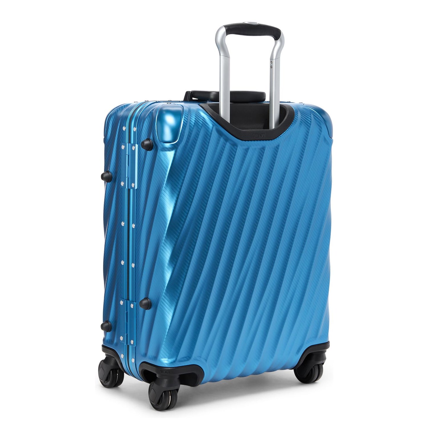 TUMI 19 Degree Aluminum Continental Carry-On texture horizon blue