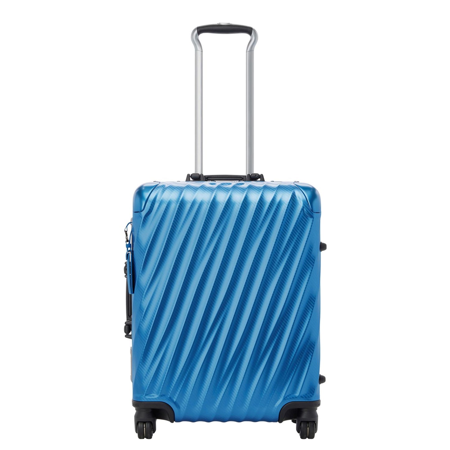 TUMI 19 Degree Aluminum Continental Carry-On texture horizon blue