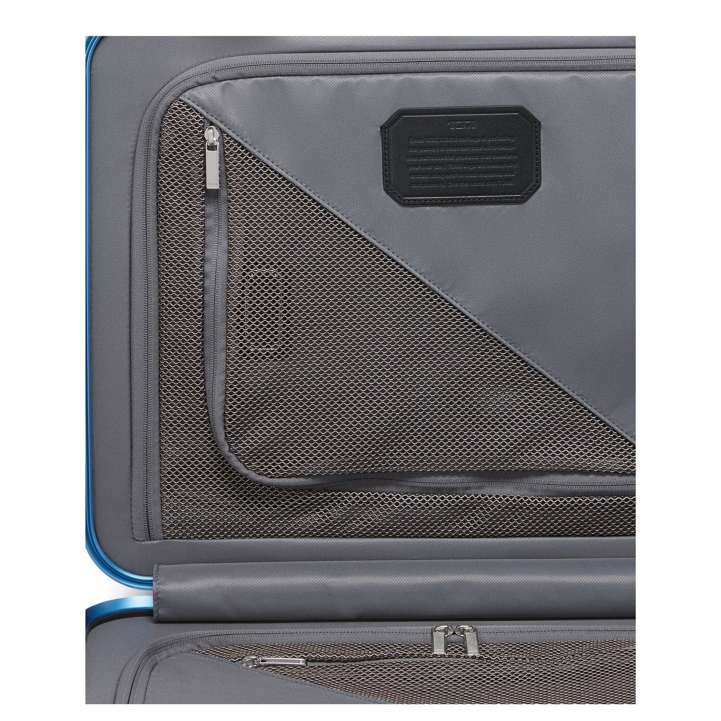TUMI 19 Degree Aluminum Continental Carry-On texture horizon blue