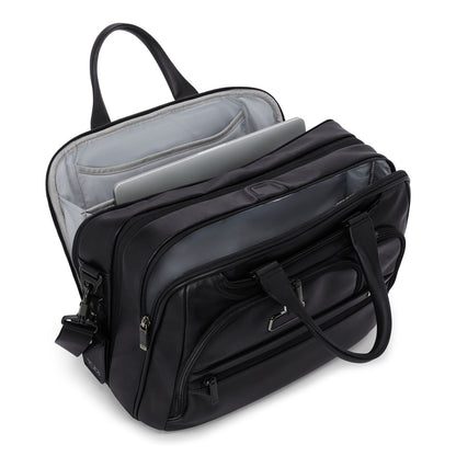 TUMI Alpha Medium 15" Exp Briefcase black