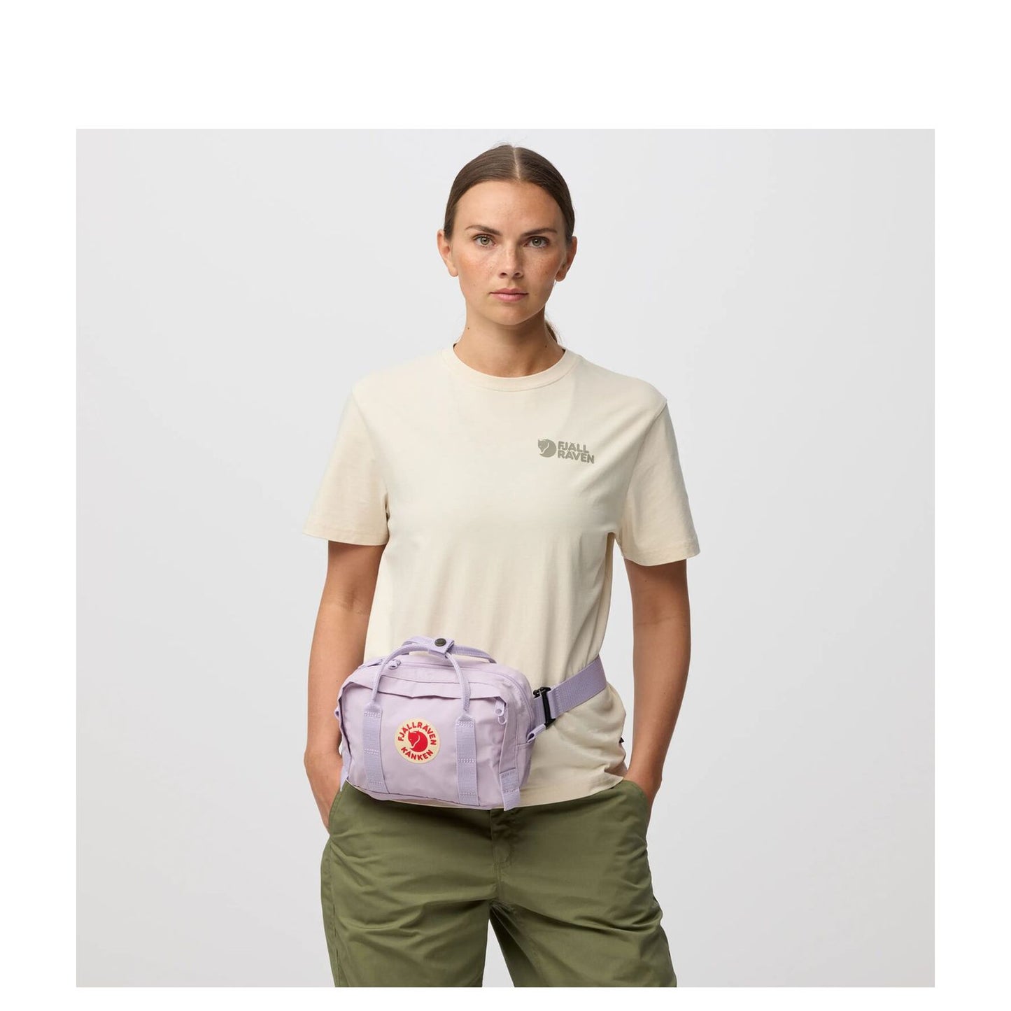 Fjallraven Kanken Crossbody fossil