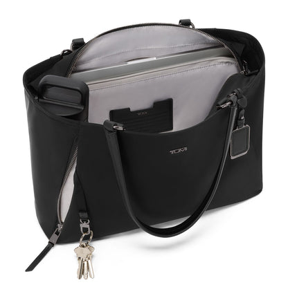 TUMI Voyageur Valetta Medium Tote black/gunmetal