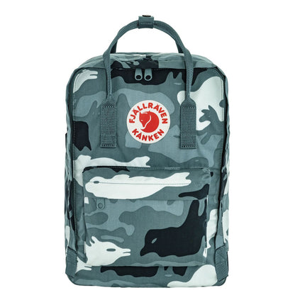 Fjallraven Kanken Graphics Laptop 15 nimbus blue-hidden animals