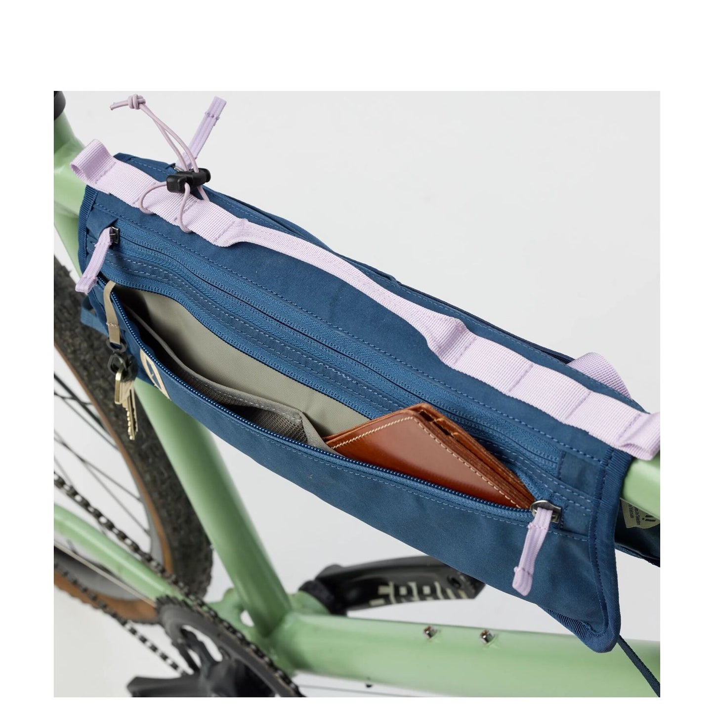 Fjallraven Hoja Bike Frame Fold Bag royal blue