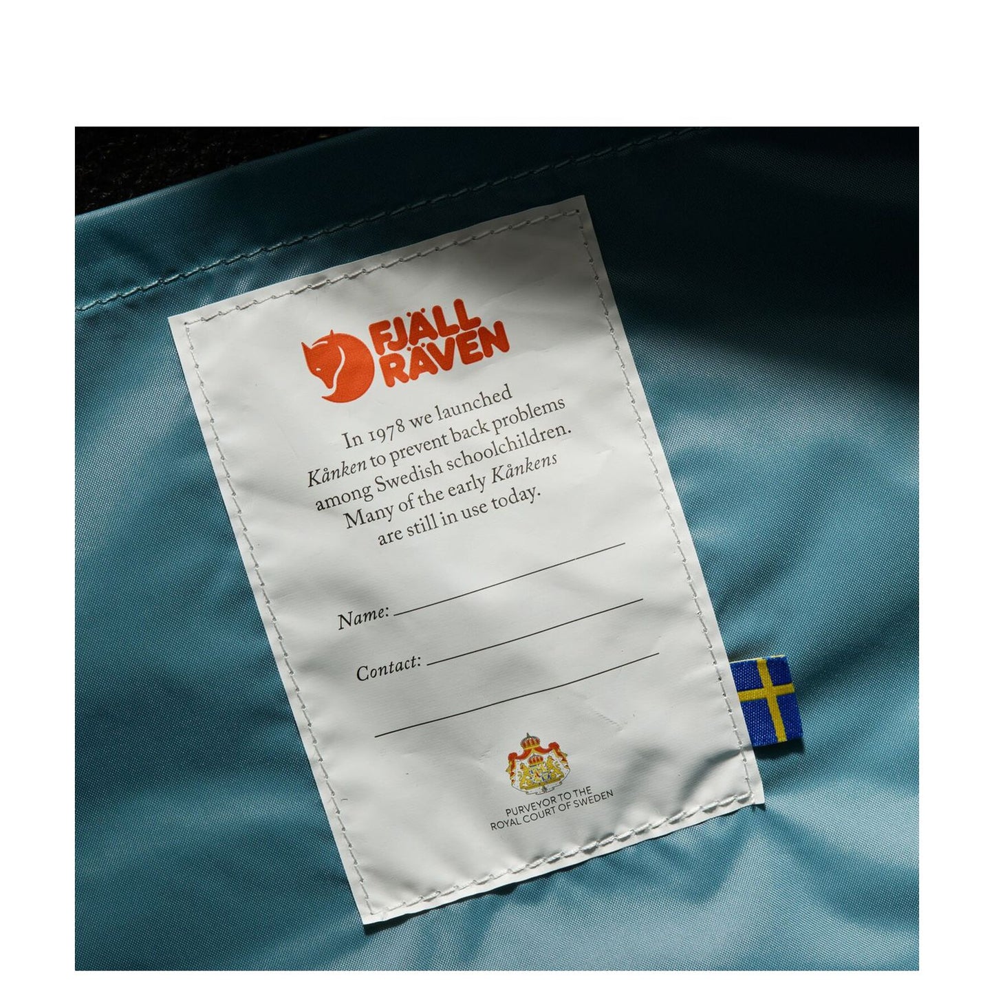 Fjallraven Kanken Graphics nimbus blue-hidden animals