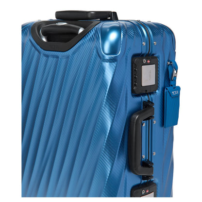 TUMI 19 Degree Aluminum International Carry-On texture horizon blue