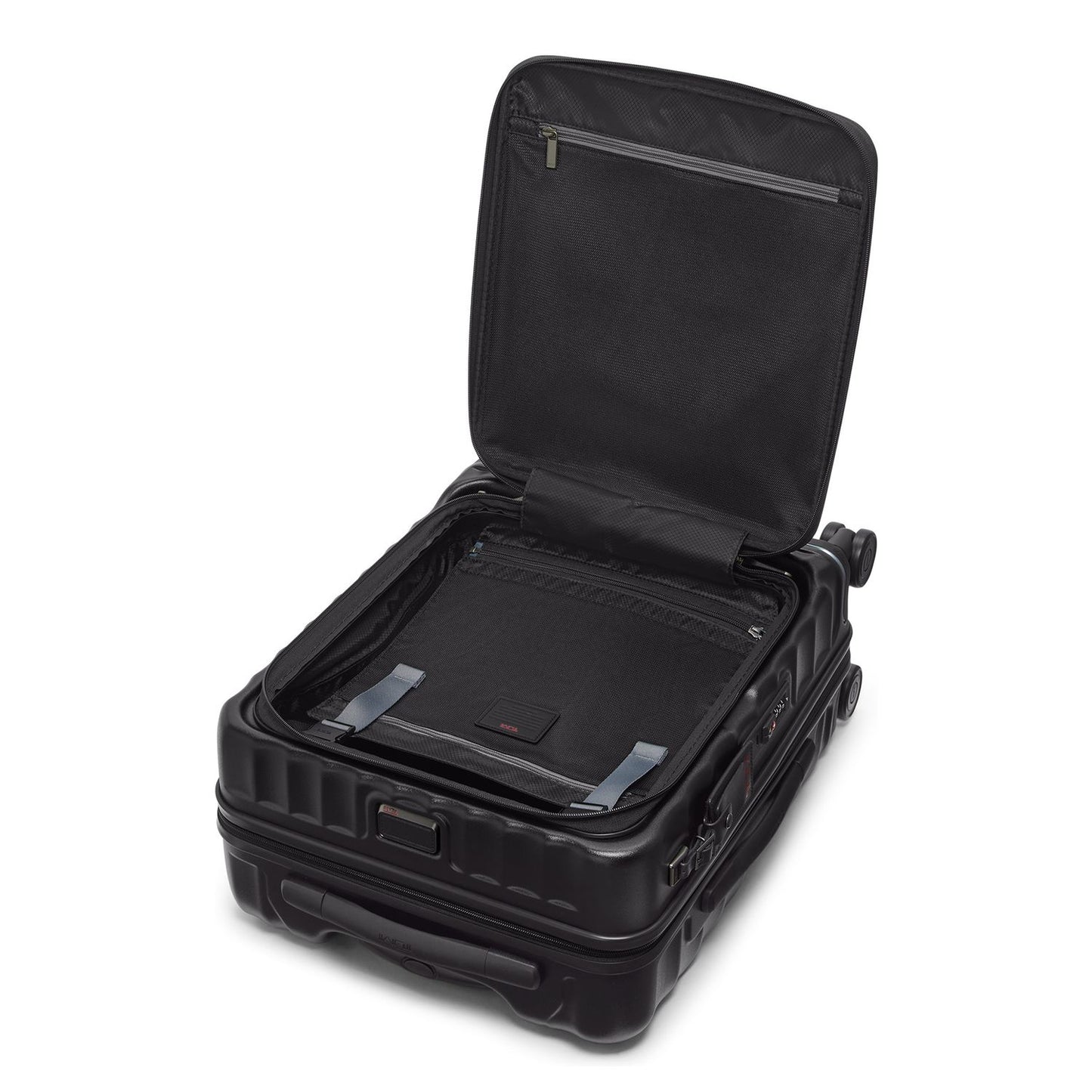 TUMI 19 Degree Large Frnt Acc Exp C/O black texture