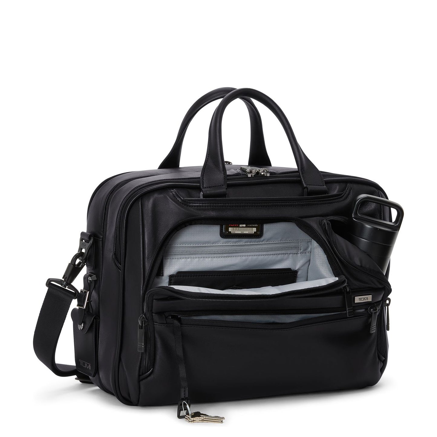 TUMI Alpha Medium 15" Exp Briefcase black