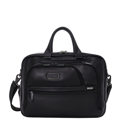 TUMI Alpha Medium 15" Exp Briefcase black