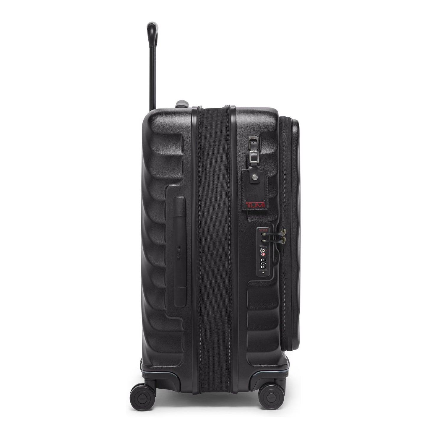 TUMI 19 Degree Medium Frnt Acc Exp Chk black texture