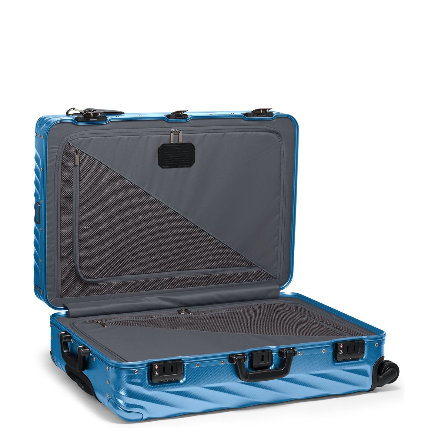 TUMI 19 Degree Aluminum Extended Trip P/C texture horizon blue