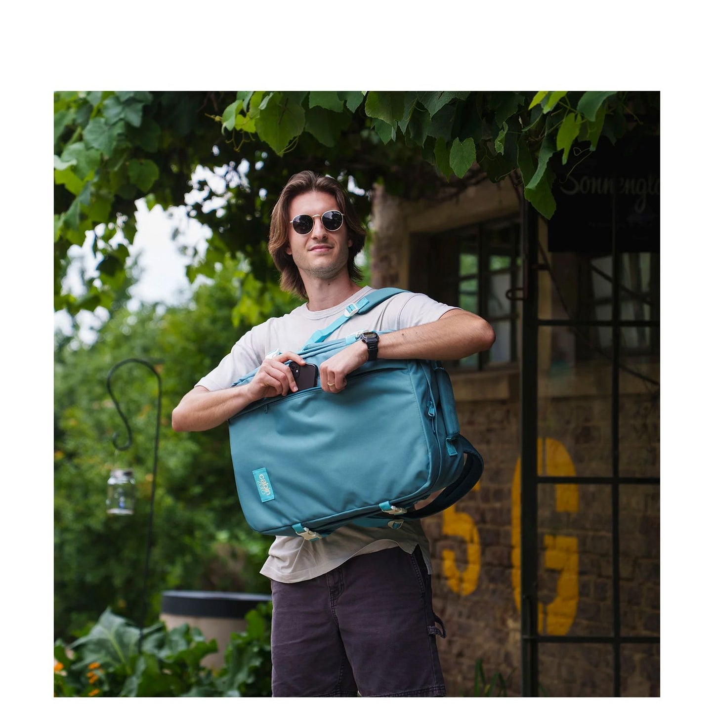 CabinZero Classic 44L Ultra Light Cabin Bag bali blue