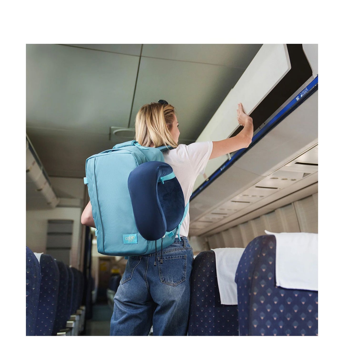 CabinZero Classic 36L Ultra Light Cabin Bag bali blue
