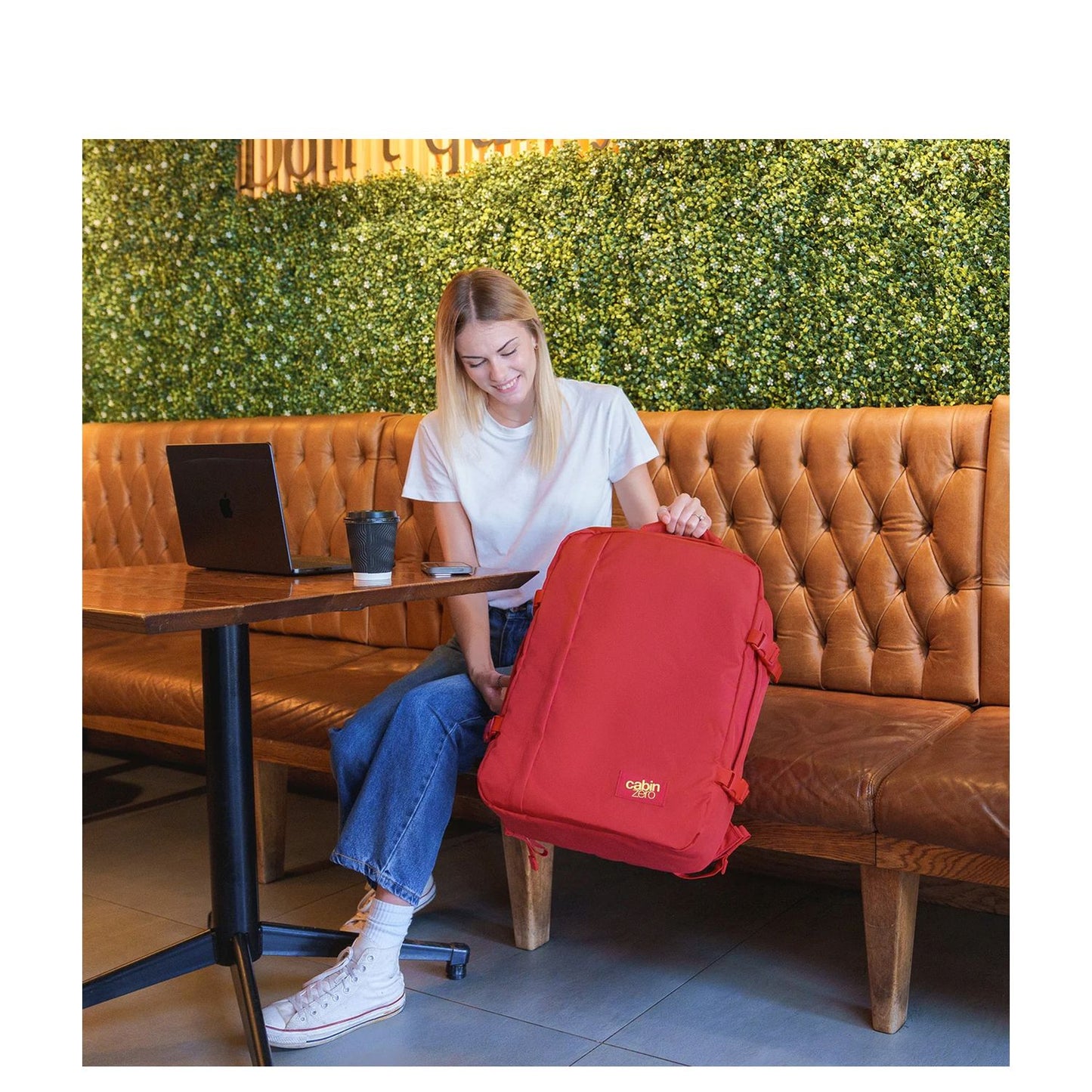 CabinZero Classic 44L Ultra Light Cabin Bag ketchup
