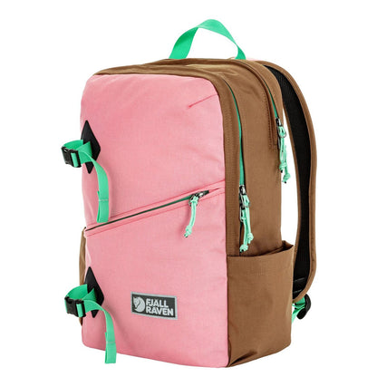 Fjallraven Vardag Backpack 17" poppy pink-khaki dust