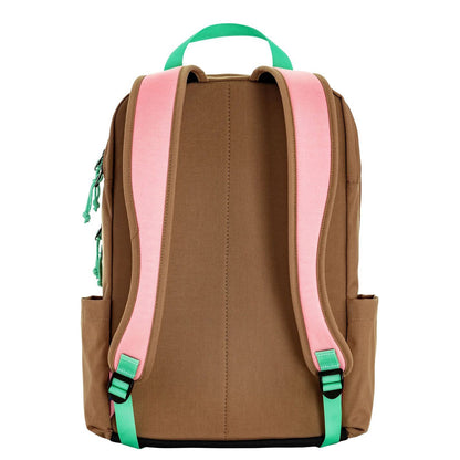 Fjallraven Vardag Backpack 17" poppy pink-khaki dust