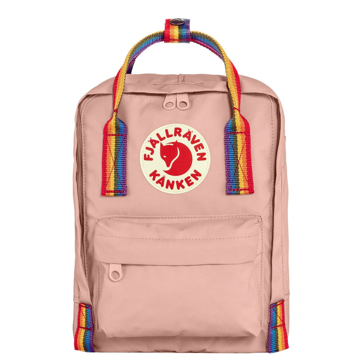 Fjallraven Kanken Rainbow Mini chalk rose-rainbow