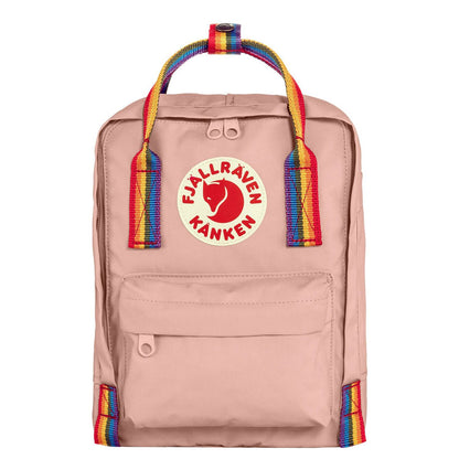 Fjallraven Kanken Rainbow Mini chalk rose-rainbow