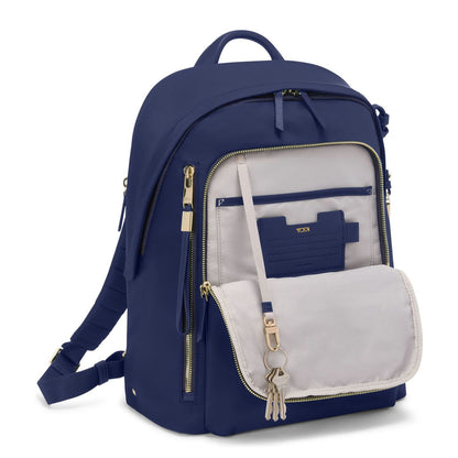 TUMI Voyageur Halsey Backpack indigo/light gold