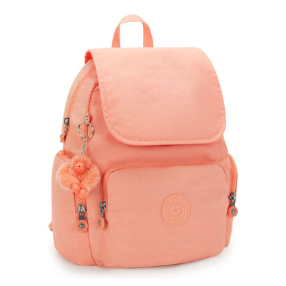 Kipling City Zip S pinky orange