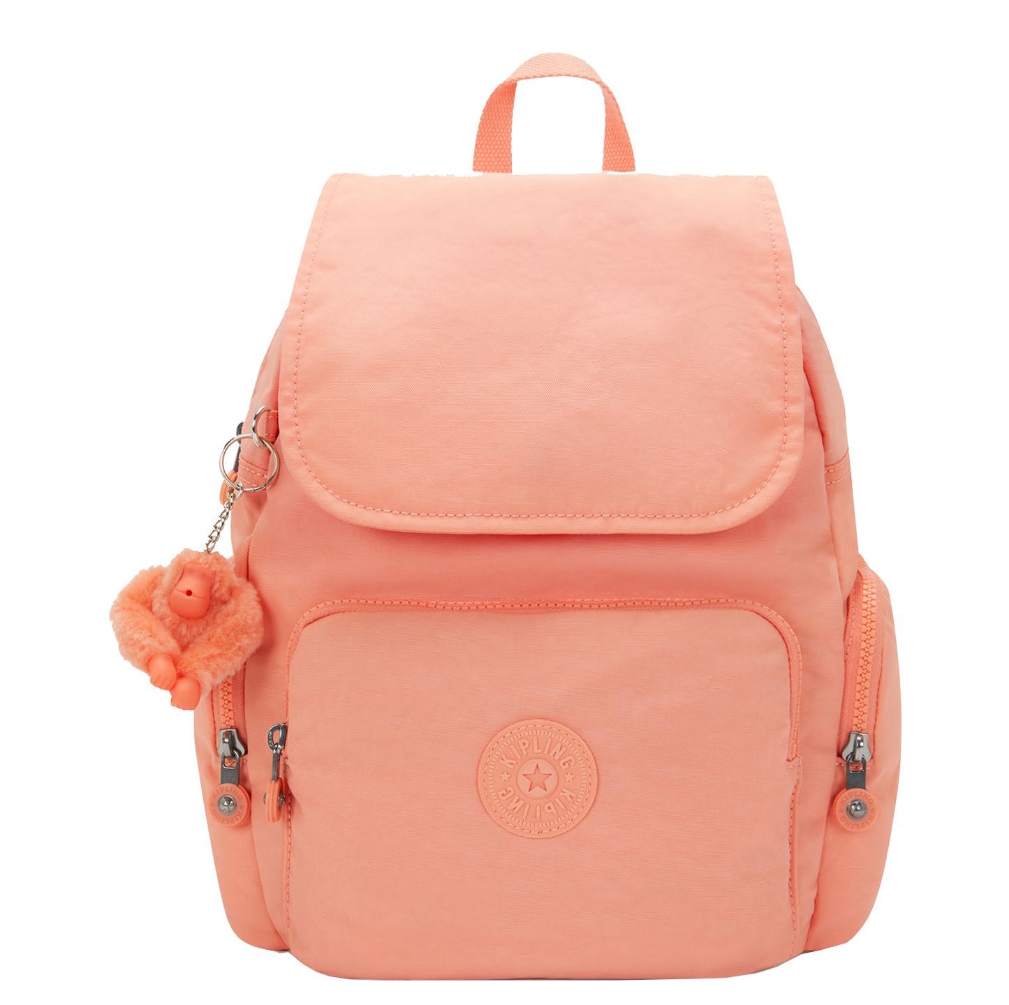 Kipling City Zip S pinky orange