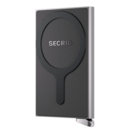 Secrid Cardprotector Fluted for Magsafe+ silver
