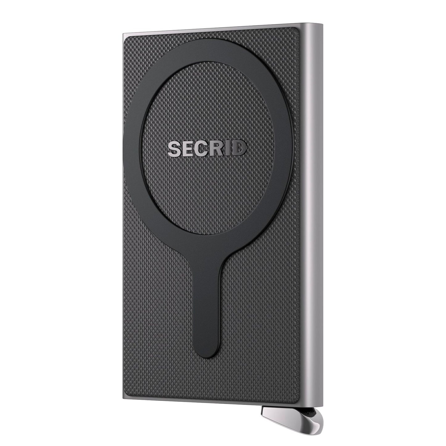 Secrid Cardprotector Fluted for Magsafe+ silver