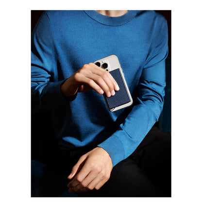 Secrid Cardprotector Fluted for Magsafe+ navy
