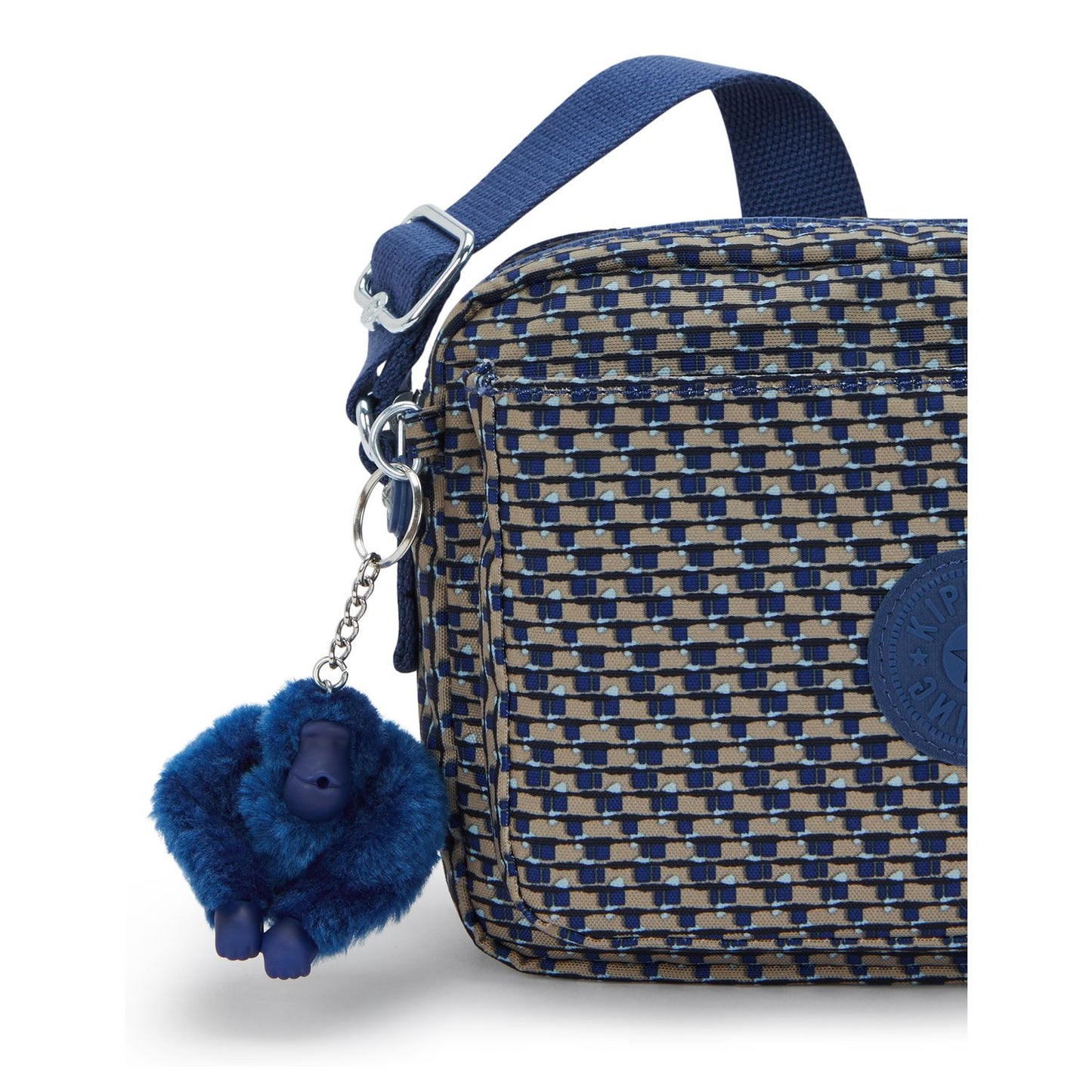 Kipling Abanu M blue on wire