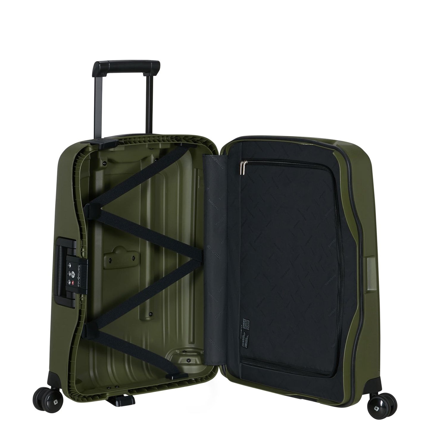 Samsonite S'Cure Spinner 55 olive
