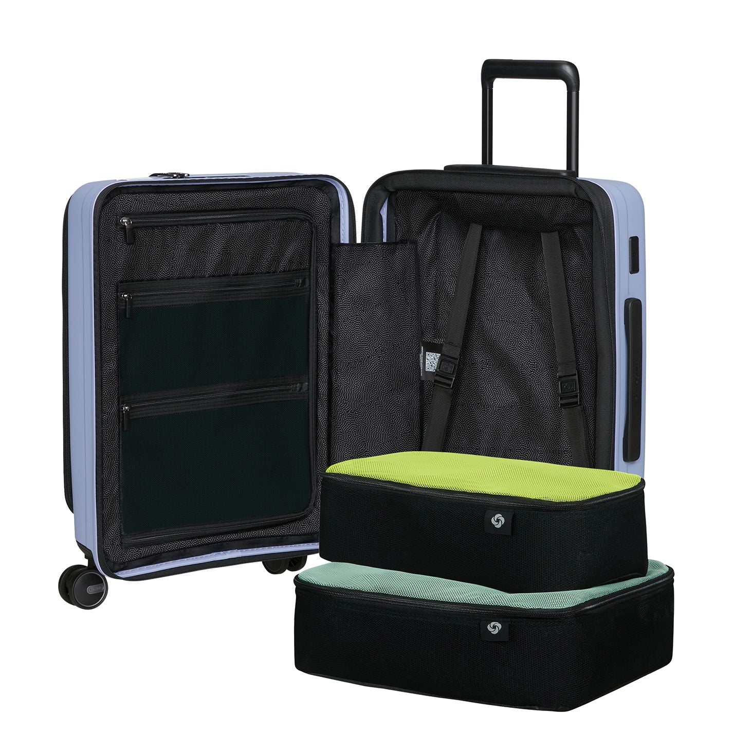 Samsonite Restackd Spinner 55/20 cm Expandable Easy Access lavender