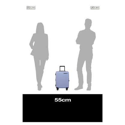 Samsonite Restackd Spinner 55/20 cm Expandable Easy Access lavender