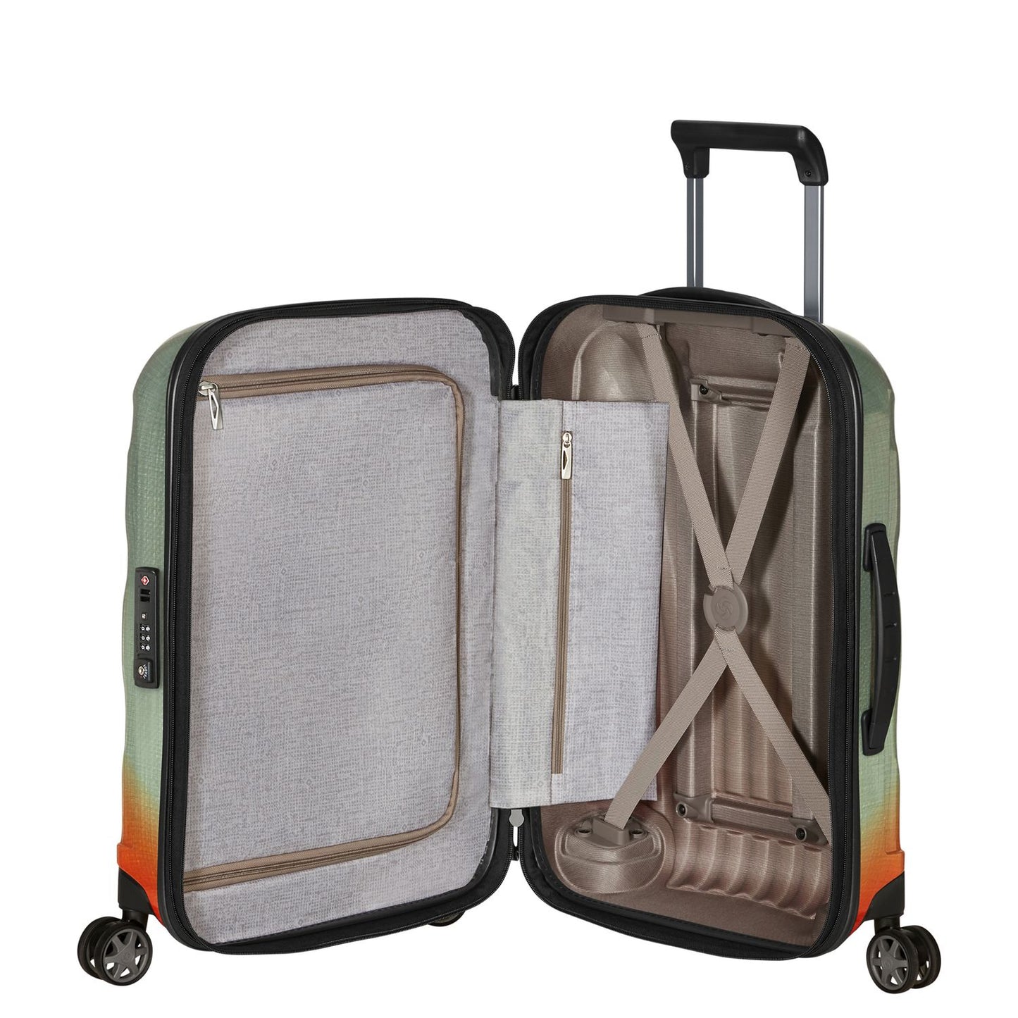 Samsonite C-Lite LTD Spinner 55/20 cm Expandable Length 40 cm gradient sage