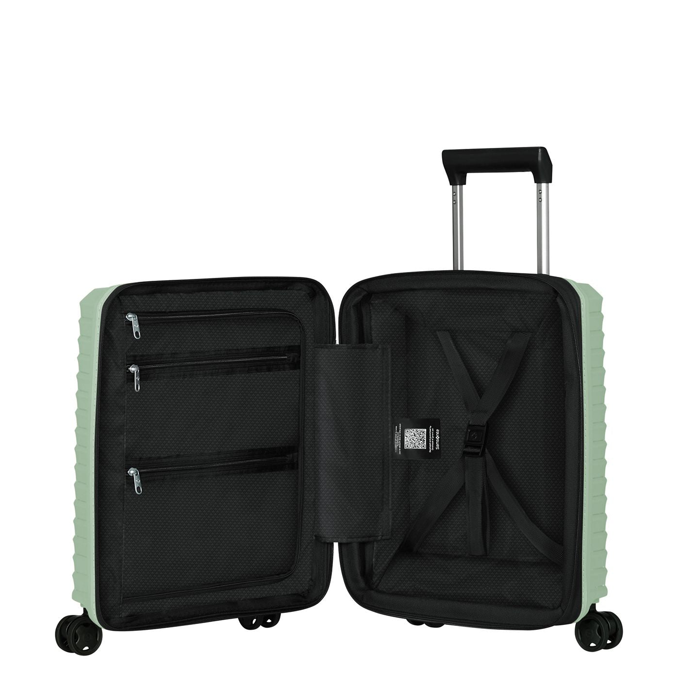 Samsonite Upscape Handbagage Spinner 45 cm Expandable Underseat soft sage