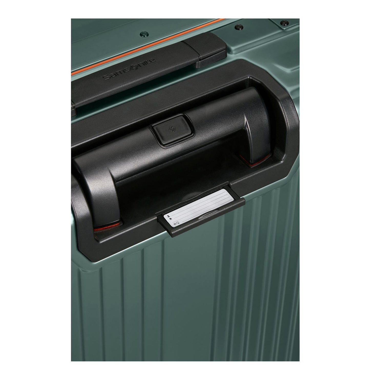 Samsonite Lite-Box Alu Spinner 55/20 cm sage/orange