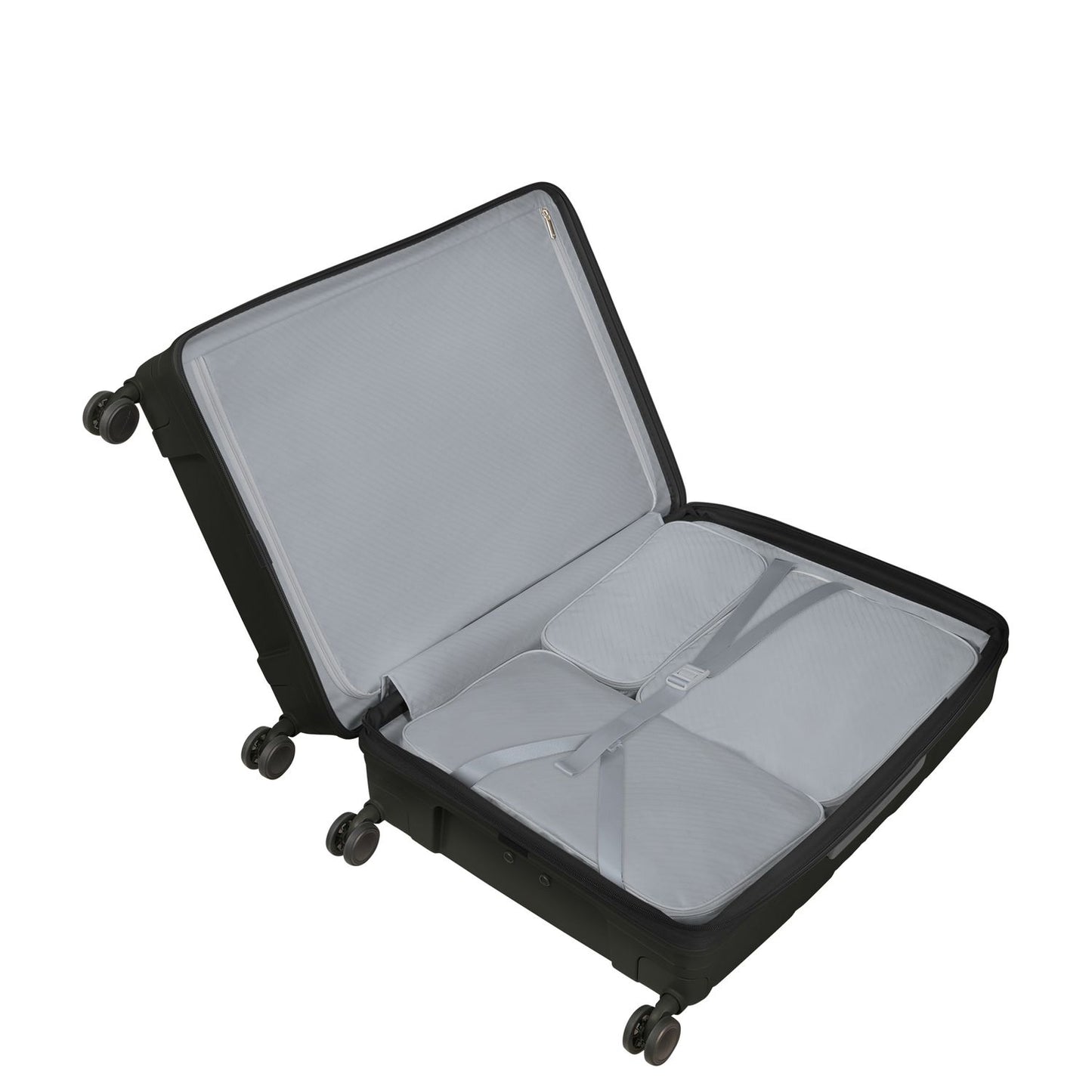 Samsonite Paralux HS Spinner 81 cm - Uitbreidbaar 133/145 liter - 81x54x34/37 cm - black