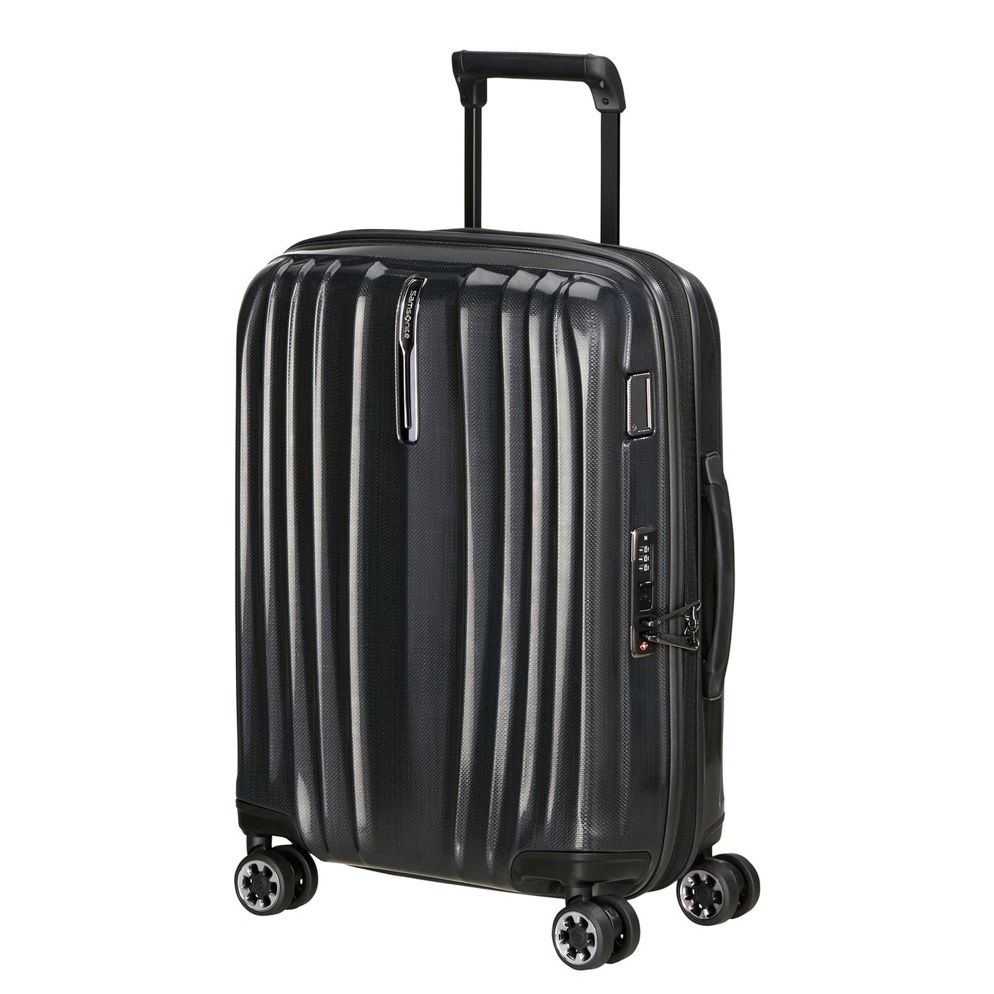 Samsonite Nexis Handbagage Spinner 55 cm - Uitbreidbaar 40/47 liter - 55x40x20/23 cm - onyx black