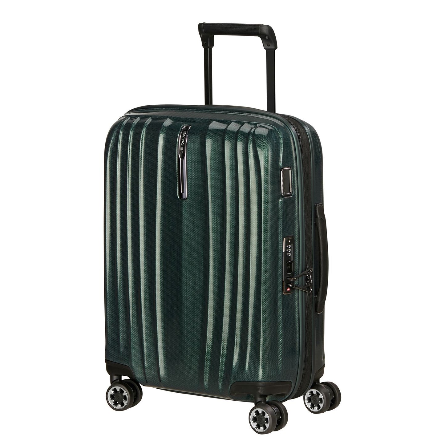 Samsonite Nexis Handbagage Spinner 55 cm - Uitbreidbaar 40/47 liter - 55x40x20/23 cm - deep forest