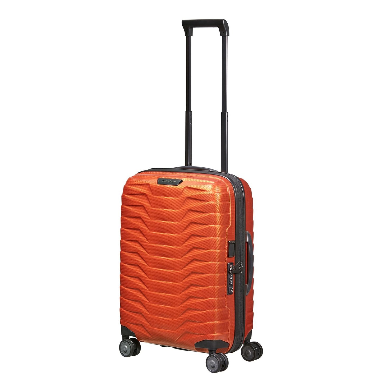 Samsonite Proxis Handbagage Spinner 55 cm - Uitbreidbaar 40/46 liter - 55x40x20/23 cm - flame