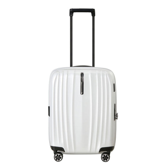 Samsonite Nexis Handbagage Spinner 55 cm - Uitbreidbaar 40/47 liter - 55x40x20/23 cm - cotton white