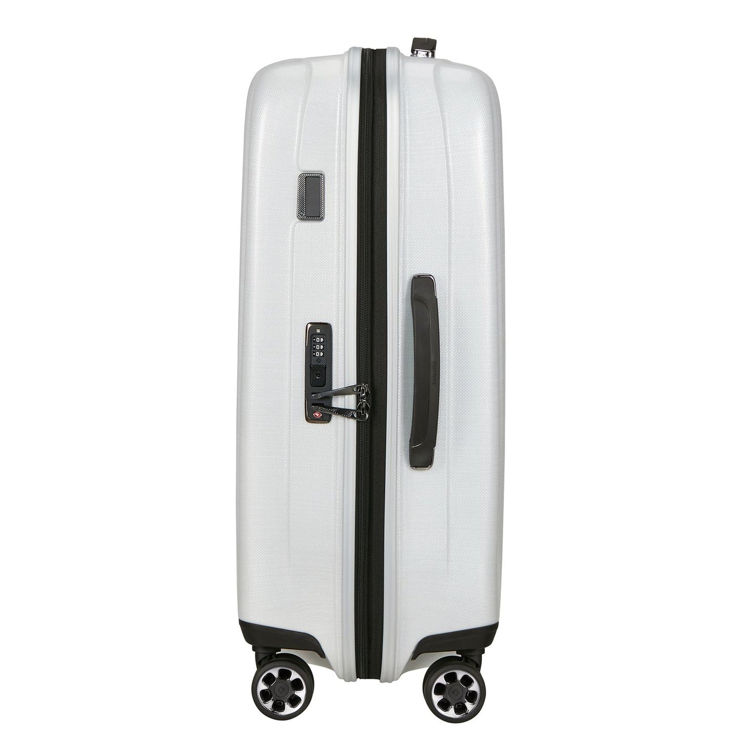 Samsonite Nexis Spinner 70 cm - Uitbreidbaar 82/91 liter - 70x48x27/30 cm - cotton white