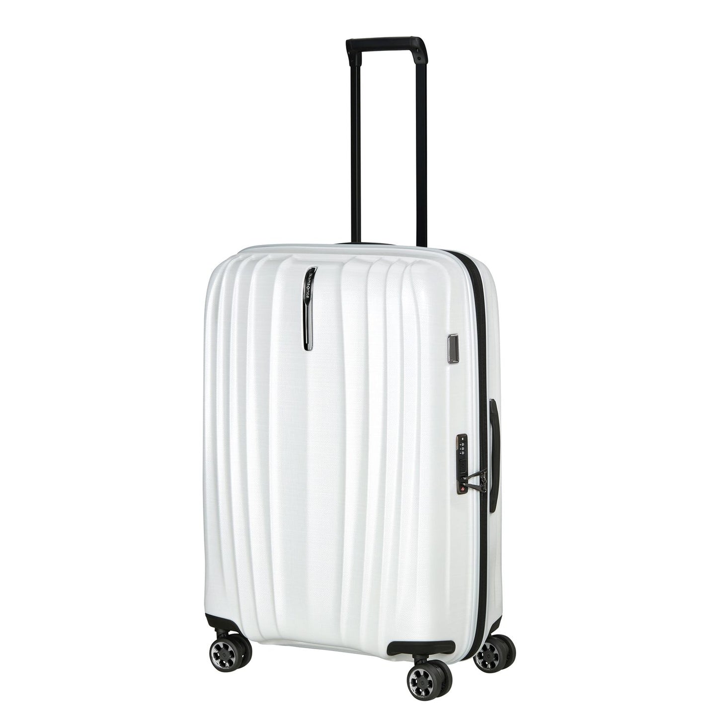 Samsonite Nexis Spinner 76 cm - Uitbreidbaar 105/116 liter - 76x52x29/32 cm - cotton white