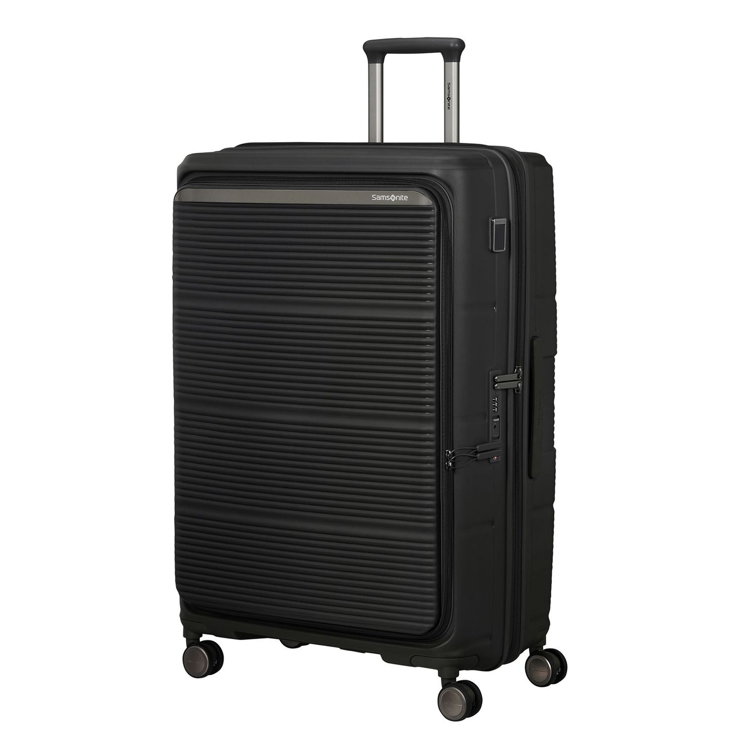 Samsonite Paralux HS Spinner 81 cm - Uitbreidbaar 133/145 liter - 81x54x34/37 cm - black