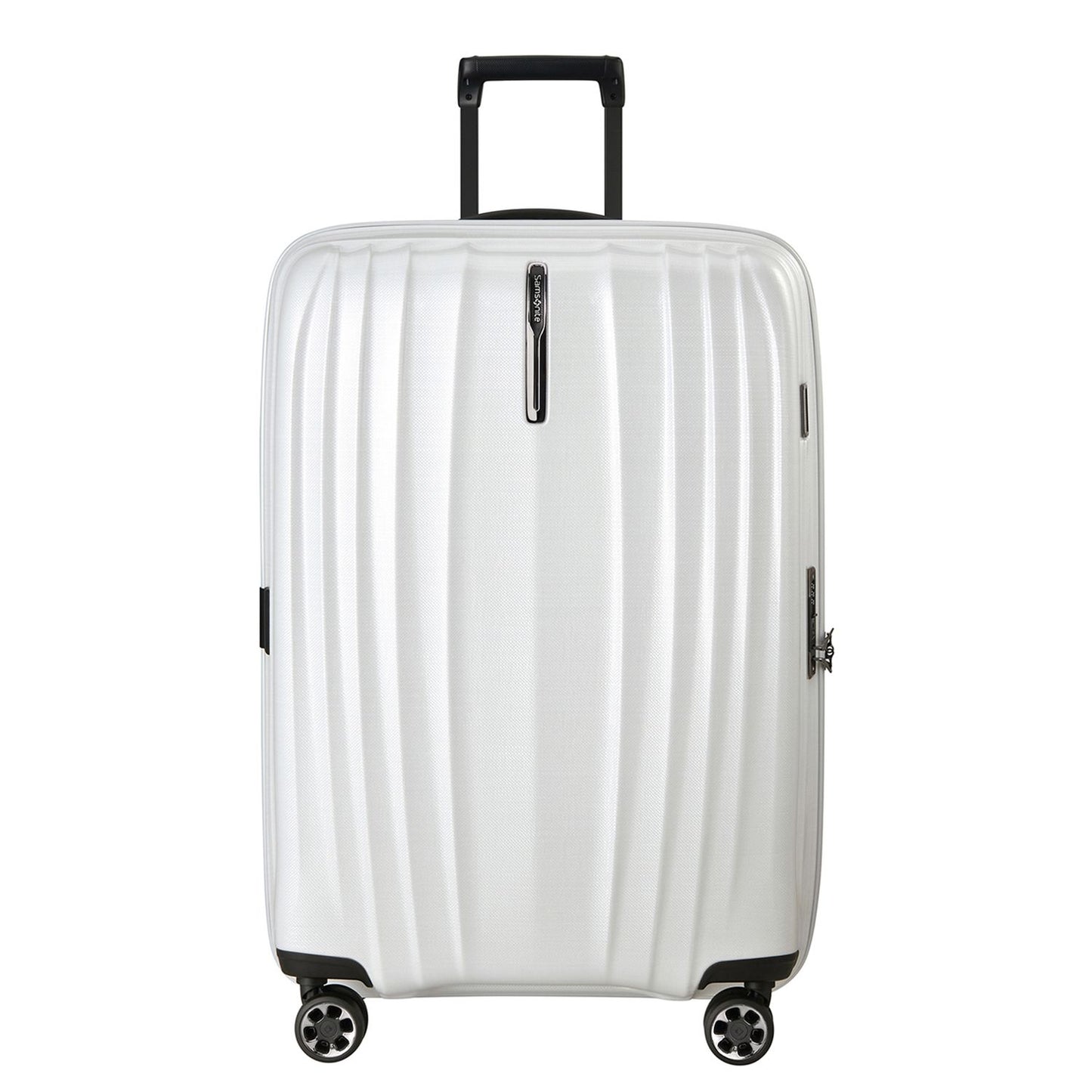 Samsonite Nexis Spinner 76 cm - Uitbreidbaar 105/116 liter - 76x52x29/32 cm - cotton white