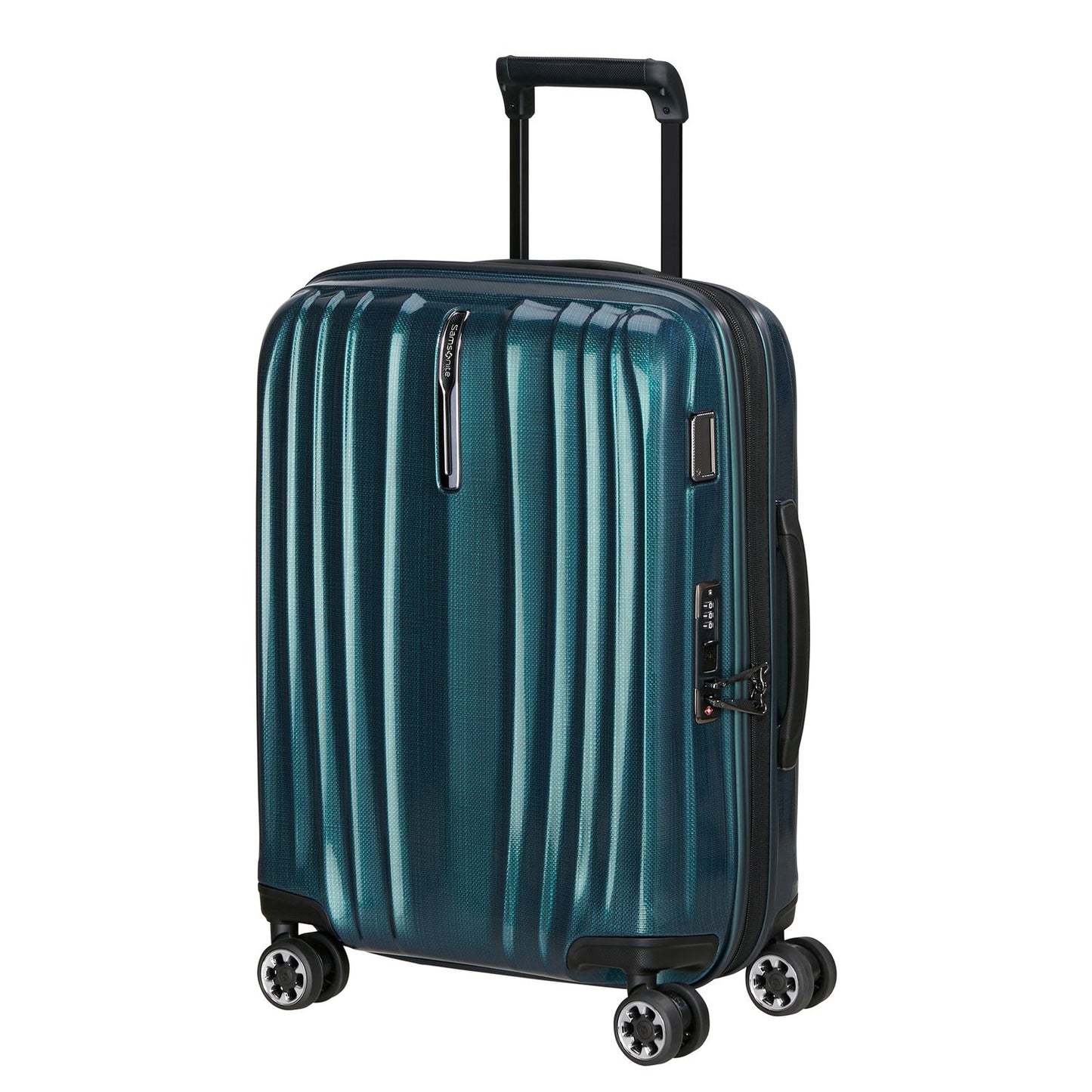 Samsonite Nexis Handbagage Spinner 55 cm - Uitbreidbaar 40/47 liter - 55x40x20/23 cm - deep petrol